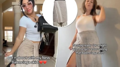 Мрежата е в шок от новата пола на Balenciaga на стойност близо 1000 долара